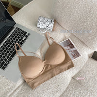 Small Sling Beauty Back Vest One-piece Fixed Cup Tube Top