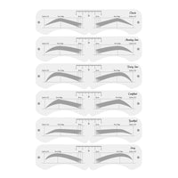 Reusable Eyebrow Mold With Elastic Band Multifunctional DIY Eyebrow Makeup Tool Suitable For Beginner