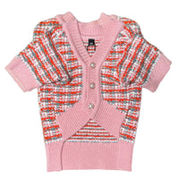 Teddy Fadou New Pet  Small Fragrance Sweater Cardigan