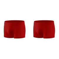 Men's Fashion Simple Solid Color Boxer Briefs