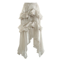 Women's Hollow-Out Elegant Ruffled Skirt