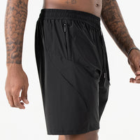 Men's Summer Loose-Fit Sports Casual Ice Silk Quick-Drying Breathable Running Fitness Training Shorts