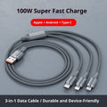 One-to-three Super Fast Charge Data Cable