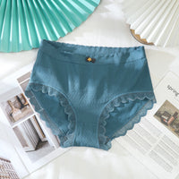 Hip-lifting Comfortable Breathable Bow Cotton Crotch Court Briefs