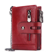 Large Capacity Snap Back Zipper Wallet