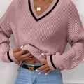 Autumn New Casual Loose Knitted Top