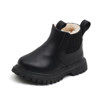 Winter Fleece-lined Children's Fashion British Booties