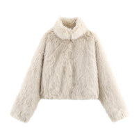 Winter Artificial Fur Effect Coat