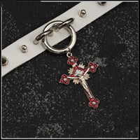 Charm Set Handmade Fake Collar Cross Necklace