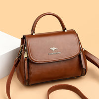 Retro High-end Textured Tote And Shoulder Bag