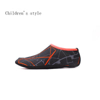 Fashionable Simple Printed Beach Socks Diving Shoes