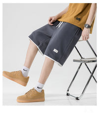 Men's Summer Casual Loose Sports Waffle Shorts