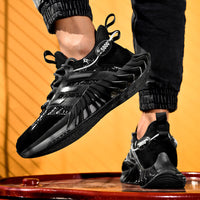 Flying Woven Breathable Casual Sports Shoes Running Shoes Travel Trendy Shoes