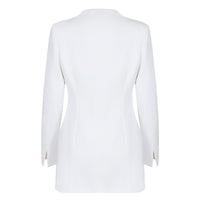 White Lapel Blazers