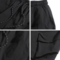 Three-dimensional Pocket Loose Casual Fifth Pants