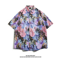 Men's Vintage Shirt With Short Sleeves