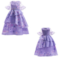 New Skirt Suit Princess Dress Children Short Sleeve