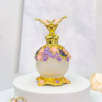 25ml Beauty Salon Special High-grade Thickened Butterfly Glass Vacuum Packing Essential Oil Perfume Bottle