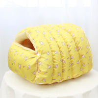 Four Seasons Universal Removable Washable House Closed Cat Kennel Enclosed Cat Nest Sleeping Bag With Plus Space