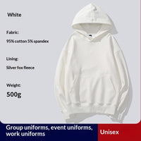 Hooded Hoodie Custom PrintedFor Women With Thickened Velvet