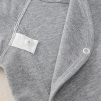 Baby's Long Sleeve Triangle One-piece Romper
