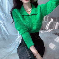 Fashion Temperament Western Style All-match Chic Women's Sweater