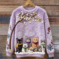Cross-border Women's Clothing Amazon Independent Station Autumn And Winter Christmas Cute Hooded Sweatshirt Flannel Women's Long-sleeved Shirt
