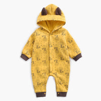 Baby Jumpsuit Autumn And Winter Thickening