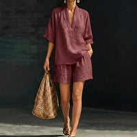 Summer Casual Loose Two-piece Set Fashionable Beach Wear