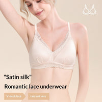Womens French Lace V-Neck Underwear