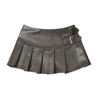 Women's American-style Summer High Waist Pleated Skirt Slimming