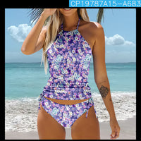 Pattern Bikini Beach Swimsuit Suit