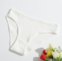 Women's Cotton Plus Size Sports Seamless Briefs