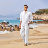 SpringSummer Men's Casual Loose Set