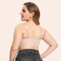 Glossy Non-Slip Large Size Strapless Underwear