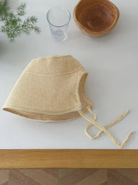 Womens French-style Flat-top Wide-brimmed Fisherman Hat