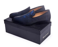Breathable Casual Popular Black Mixed Color Calfskin Breathable Handmade Men's Leather Shoes Low-top Shoes