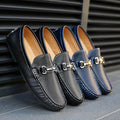 Genuine Leather Breathable New Men's Gommino Loafers