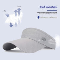 Visor Hat Womens Summer Sun Hat Breathable Baseball Cap
