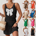 Sexy Knitted Strap Dress Women