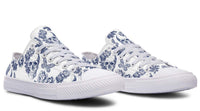 Fashion Printed Couple High Top Canvas Shoes