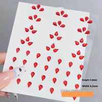Comes With Sticky Pearl Stick-on Crystals Transparent Photo Shoot