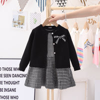 Jacket Vest Autumn Winter Girls Vest Skirt