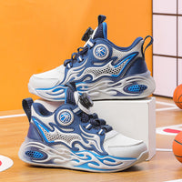 Childrens Sports Shoes With A Rotating Buckle For Spring And Autumn