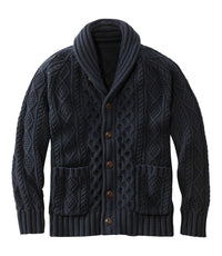 Autumn And Winter New Knitted Cardigan Men's Lapel Long Sleeve Twisted Sweater Coat