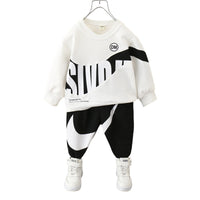 Boys' Matching Long-sleeve Suit Spring And Autumn New