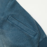Waste Soil Tie-dyed Washed Sweater Coat For Men