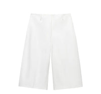Women's Fashion Simple Mid-length Shorts