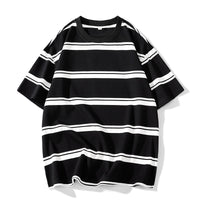 Fashion Men's And Women's Tops Striped T-shirt