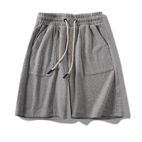 Men's Fashionable And Comfortable Straight Loose-fitting Five-piece Pants